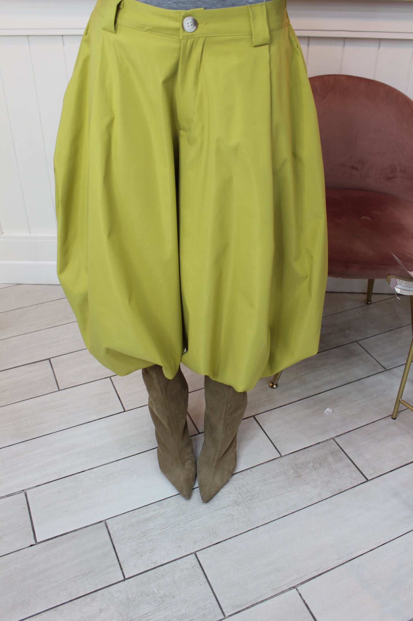 BERMUDA BAGGY LIME JUSTWEST