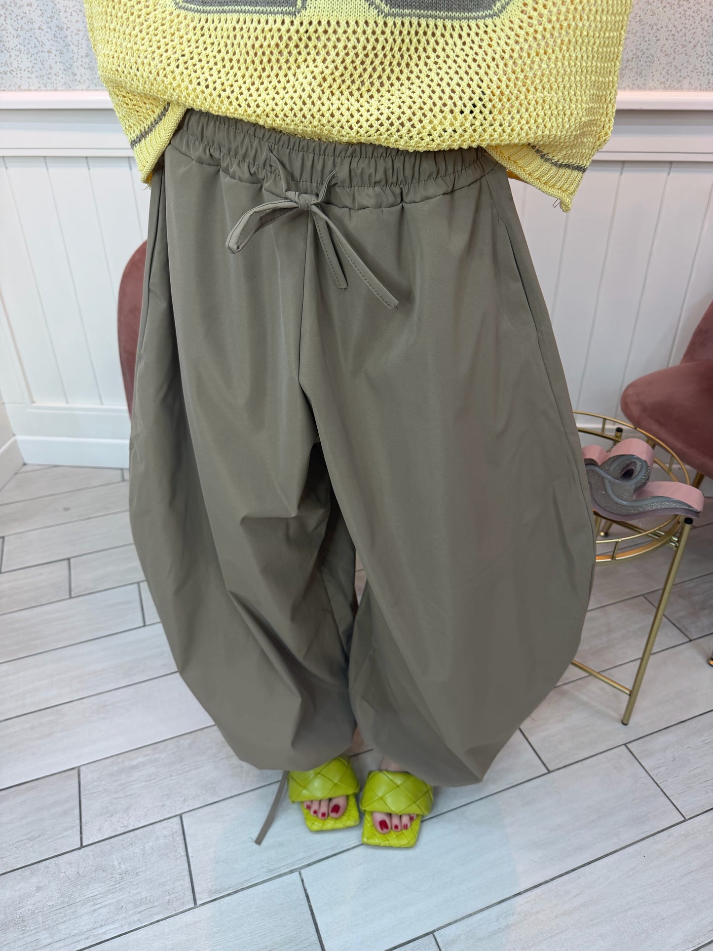 PANTALONE BLOSSOM FANGO