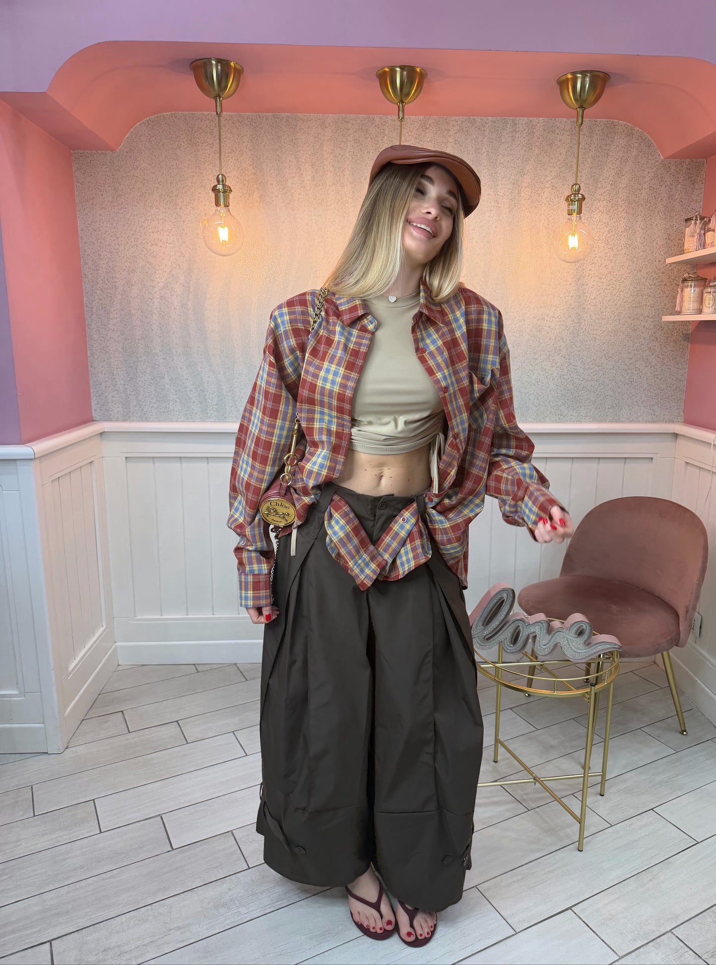 PANTALONE OLIVER MARRONE