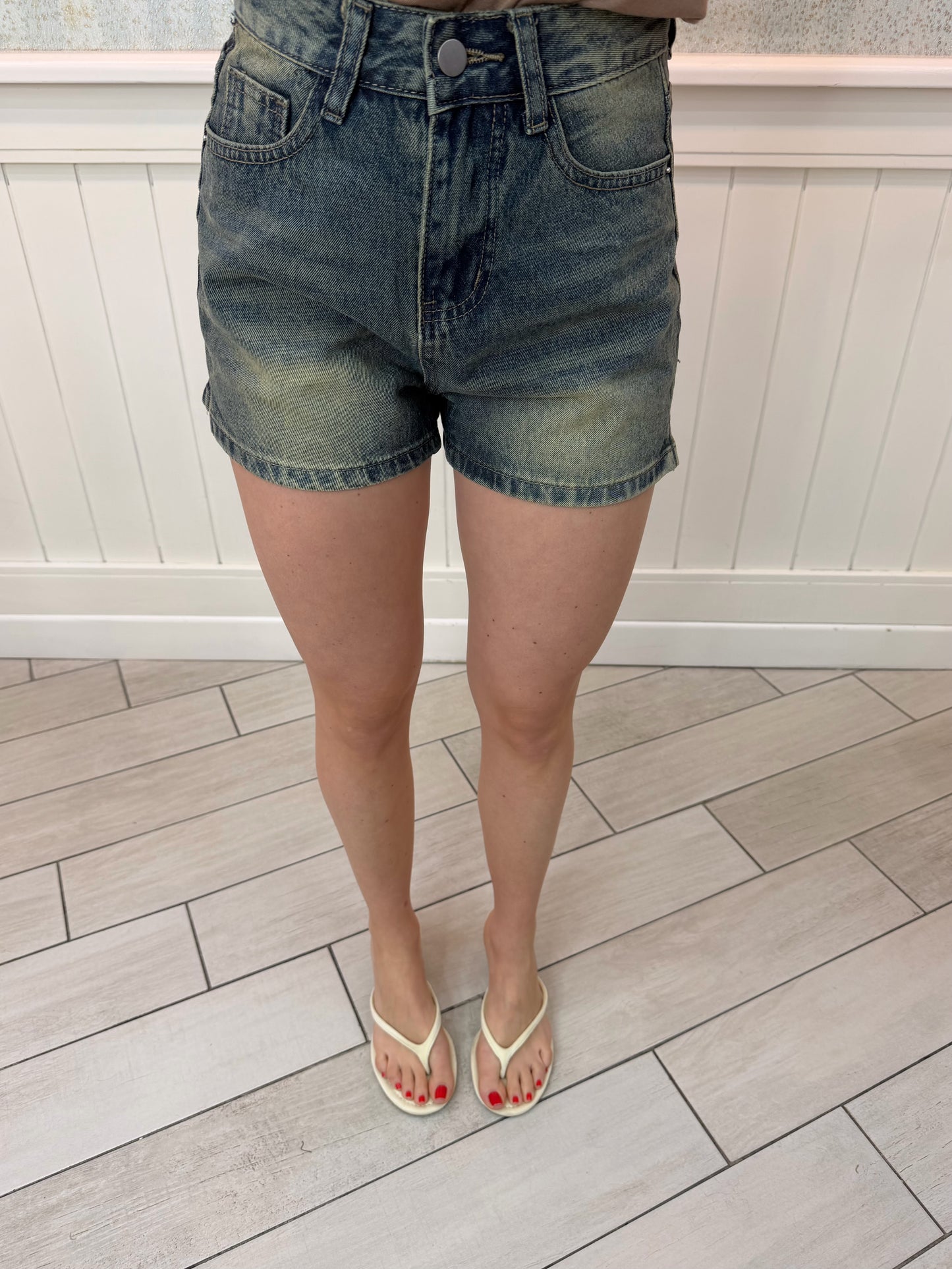 SHORT IN DENIM TALAIA
