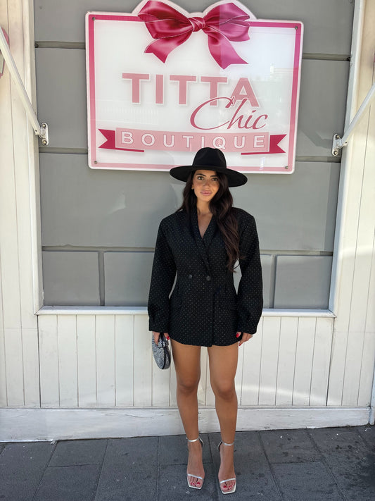 Blazer brillantini