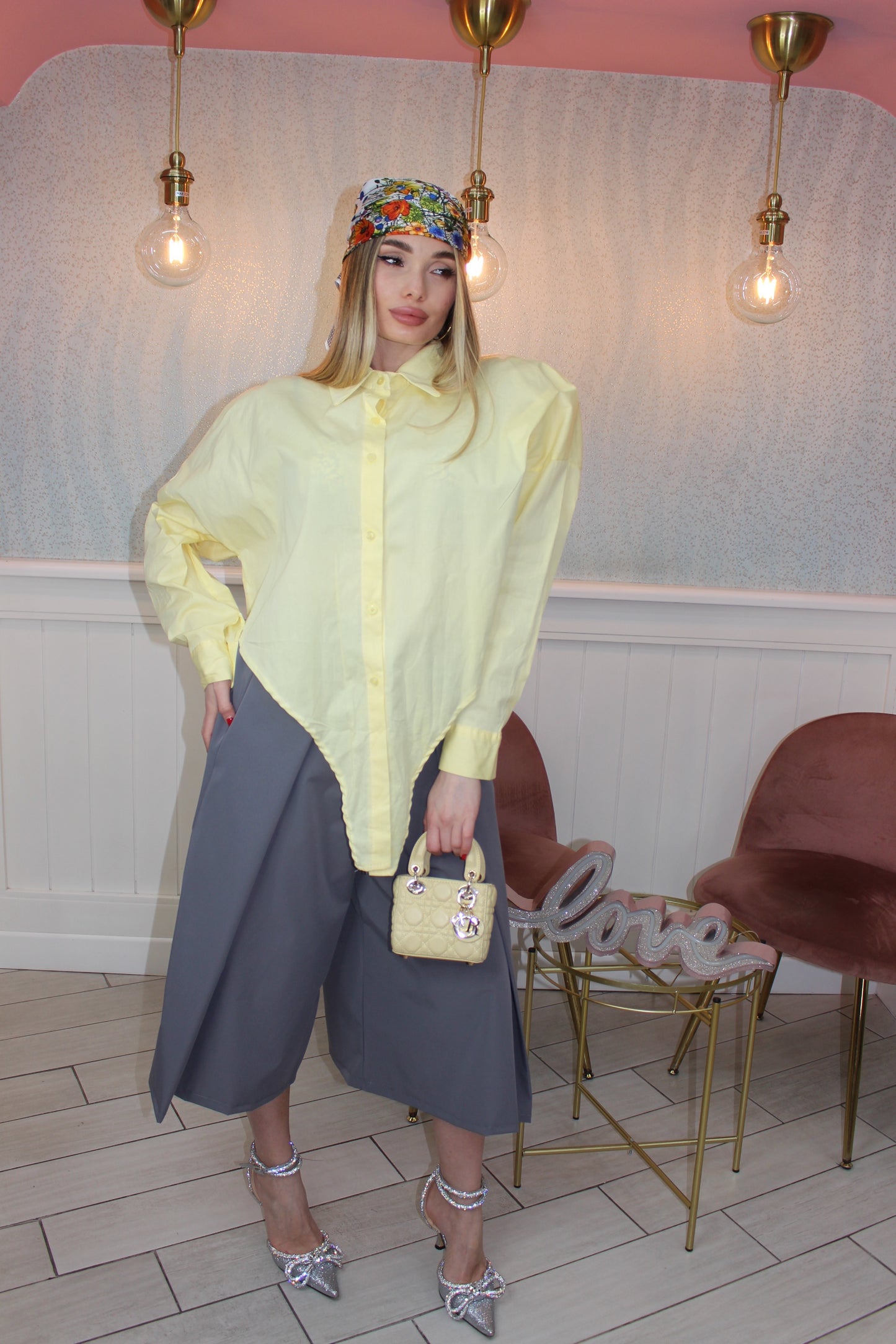 CAMICIA ADA YELLOW