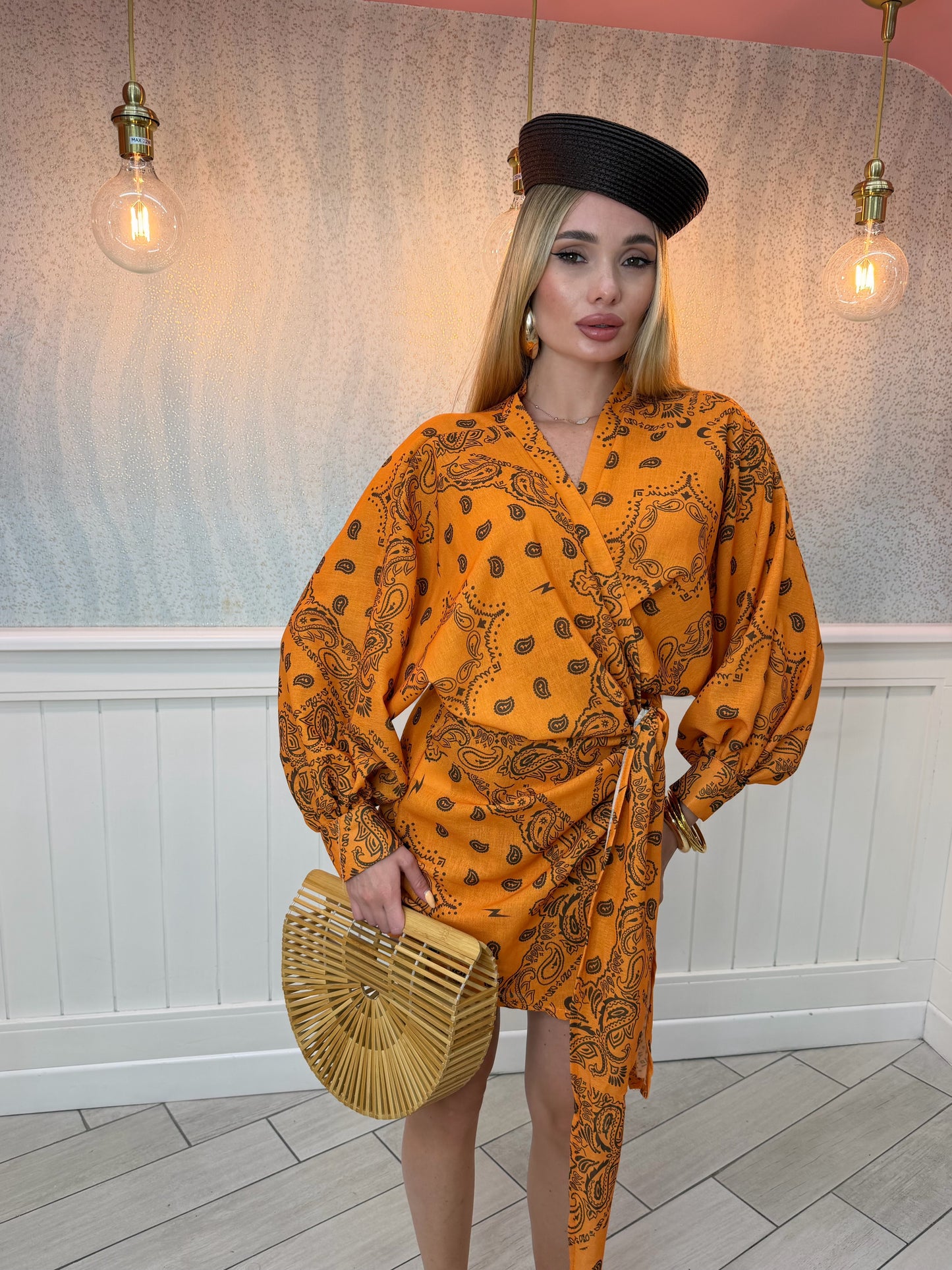 ABITO BANDANA ARANCIO