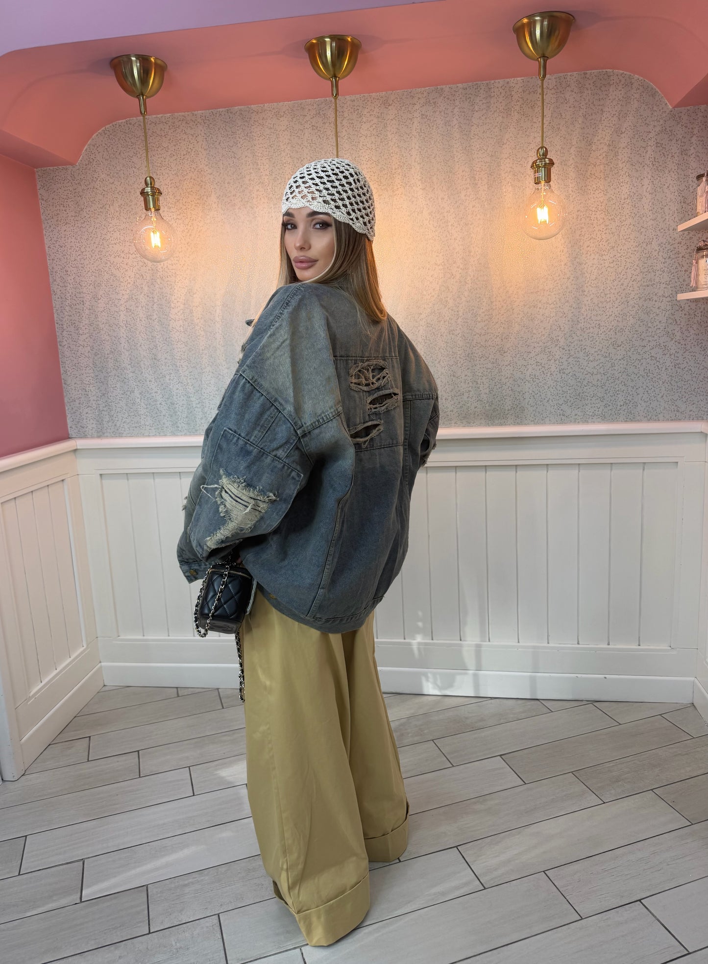 GIUBBINO OVER IN DENIM ACNE