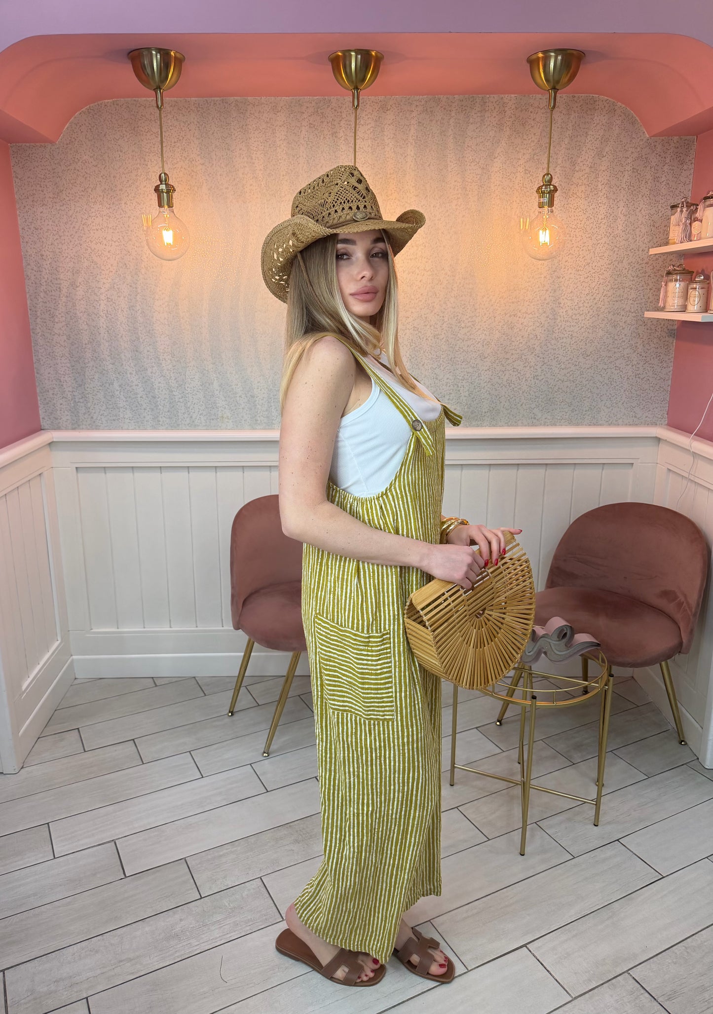 SALOPETTE CAPRI IN LINO 100%