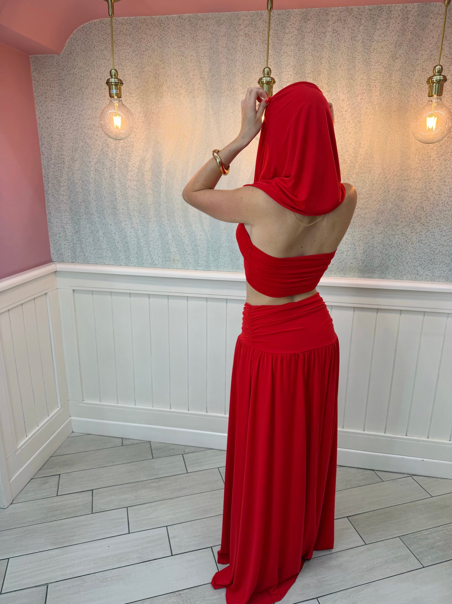 COORDSET LEONIE ROSSO