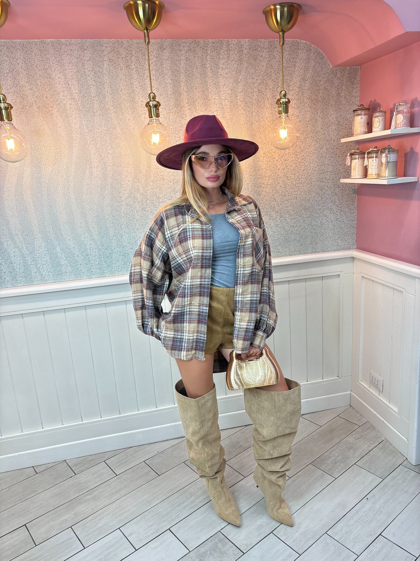 Camicia Quadri London