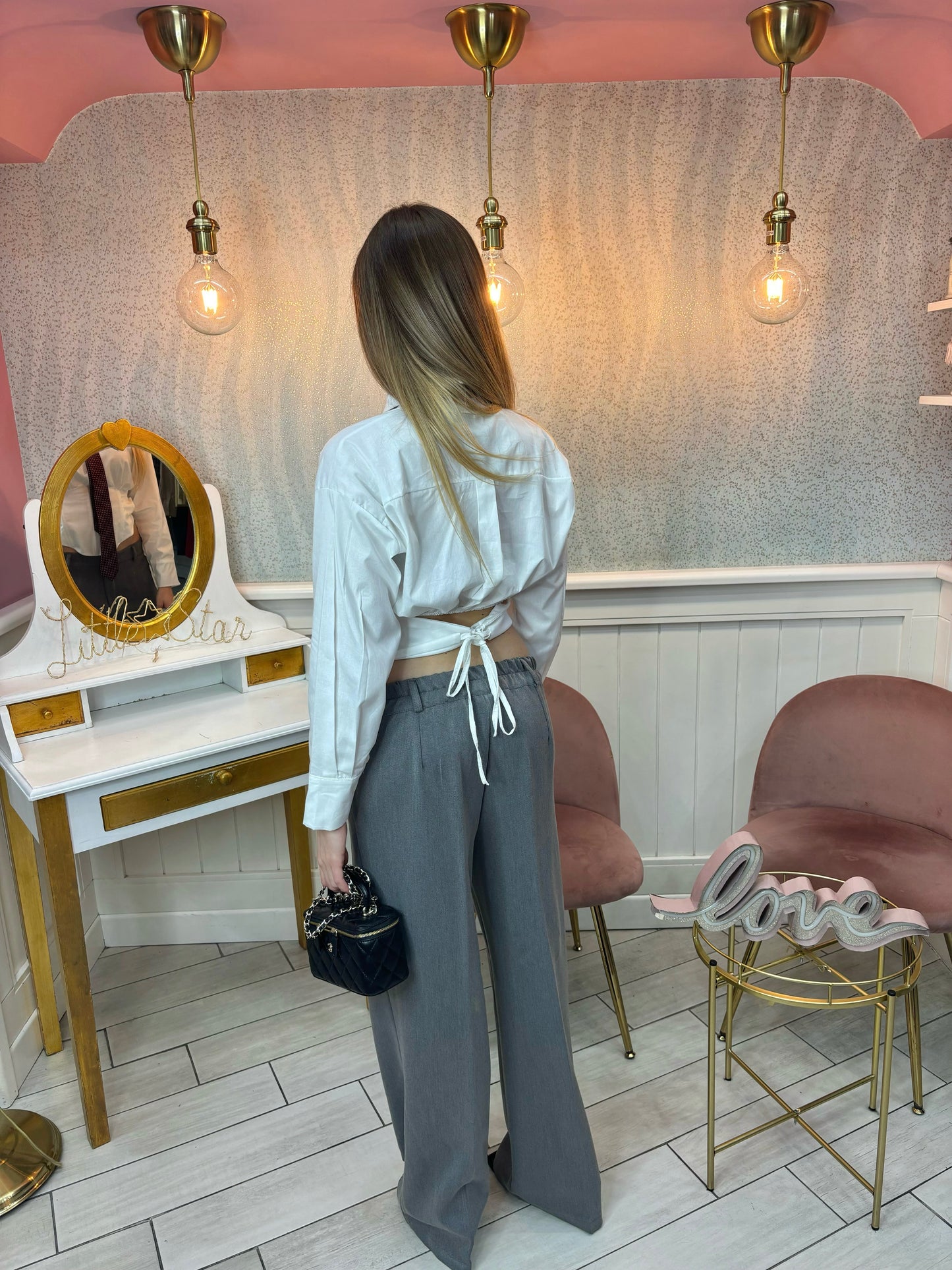 CAMICIA BUSTINO BIANCA