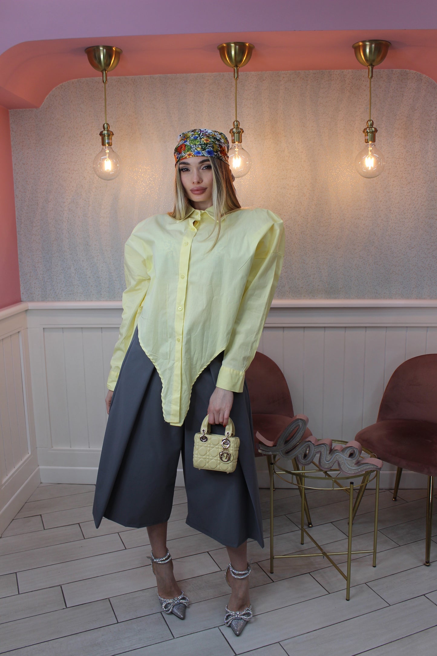 CAMICIA ADA YELLOW