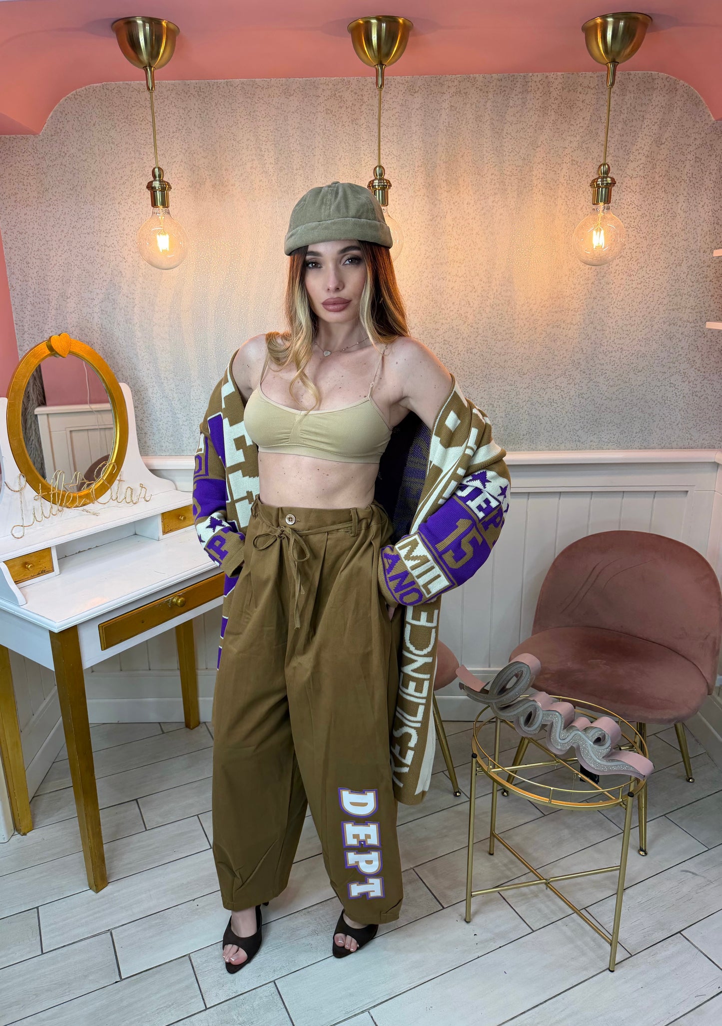 COORDSET MAXI CARDIGAN + PANTALONI CREATIVE DEPT