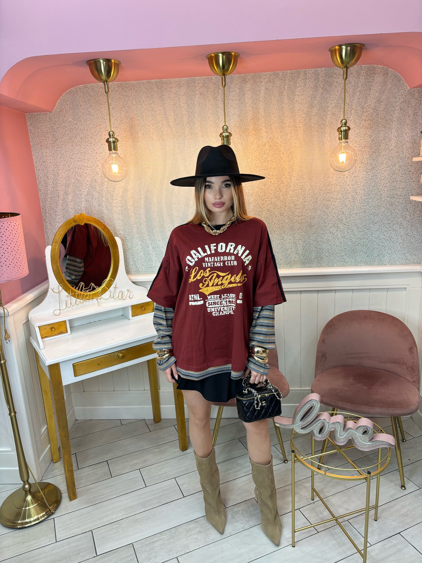 MAGLIA LOS ANGELES BORDEAUX