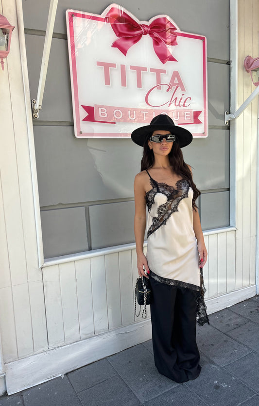 Canotta in pizzo zarah