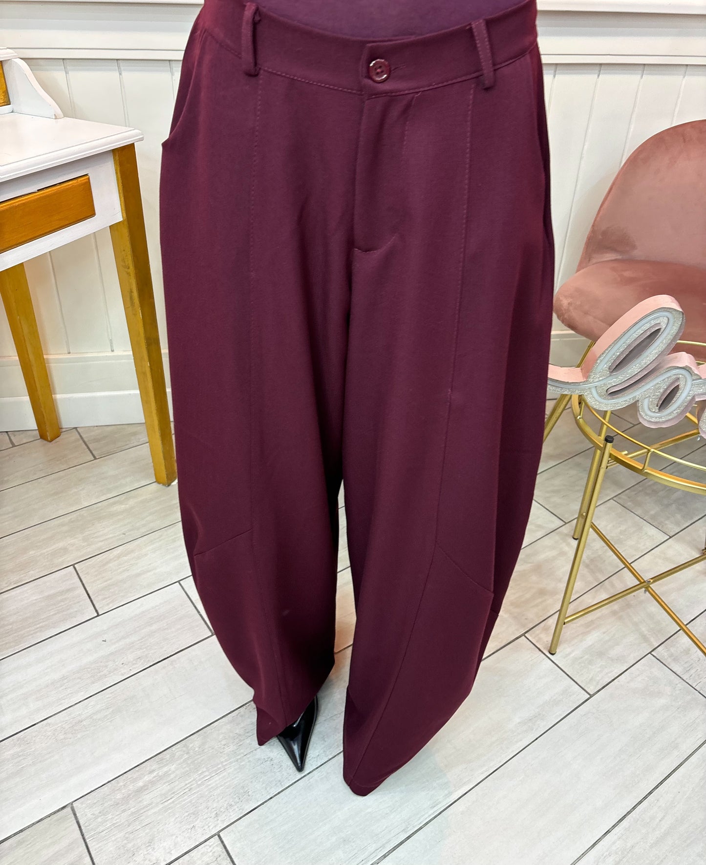 PANTALONE BALLON ÉLITE BORDEAUX