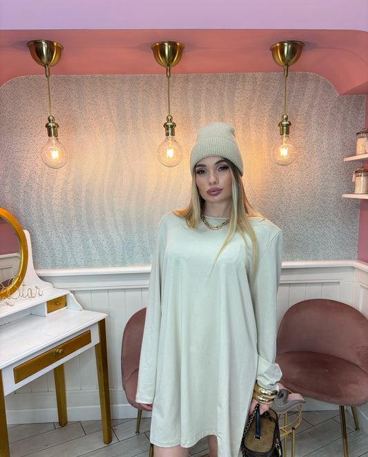 MAGLIA OVER SPALLINE PREMIUM PANNA