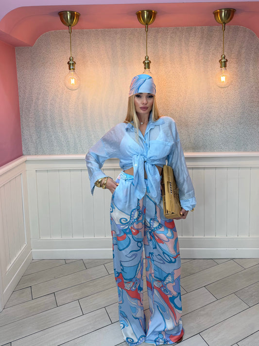 COORDSET PUCCI CELESTE