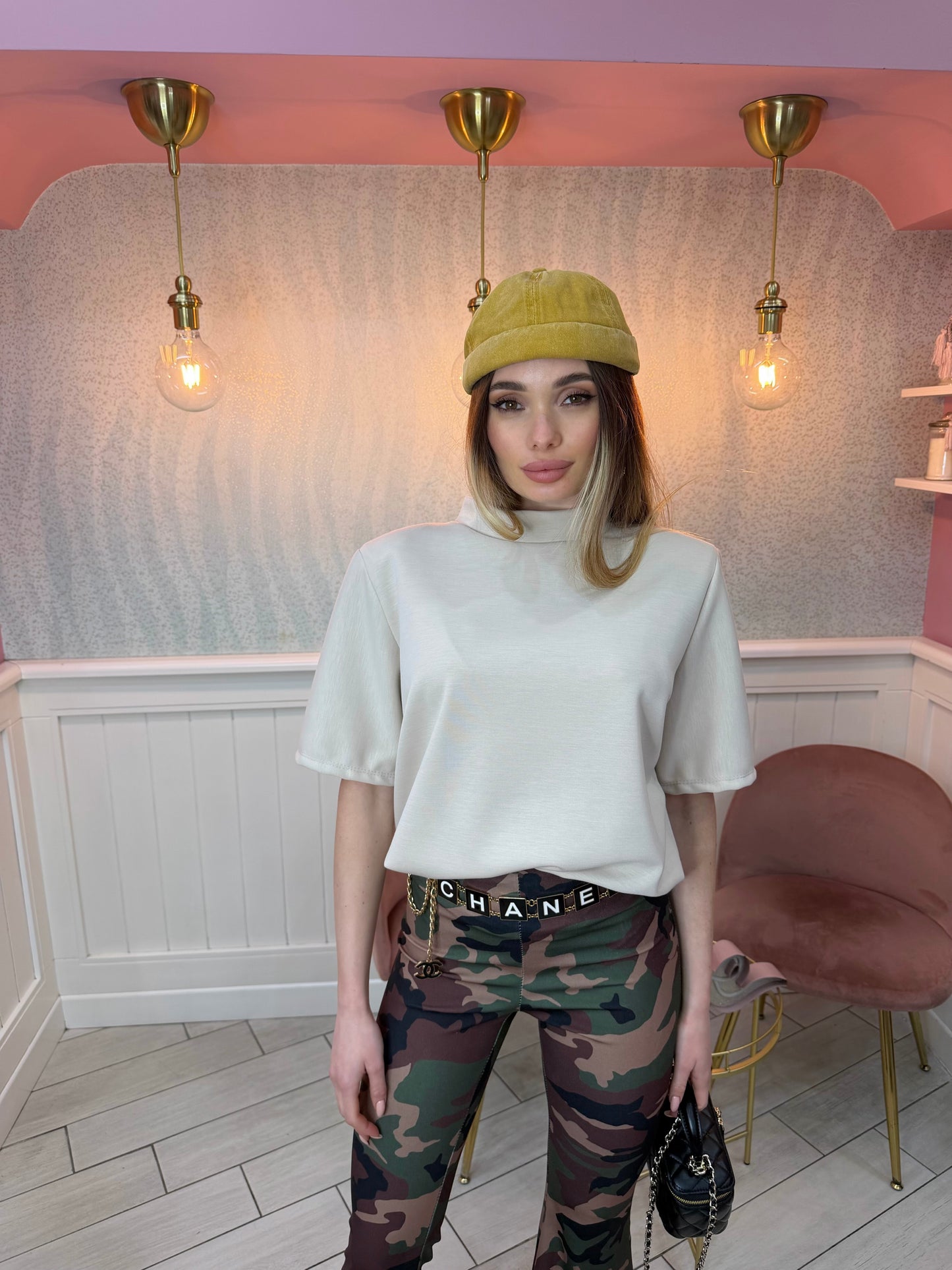 T-SHIRT SPORTCHIC BEIGE