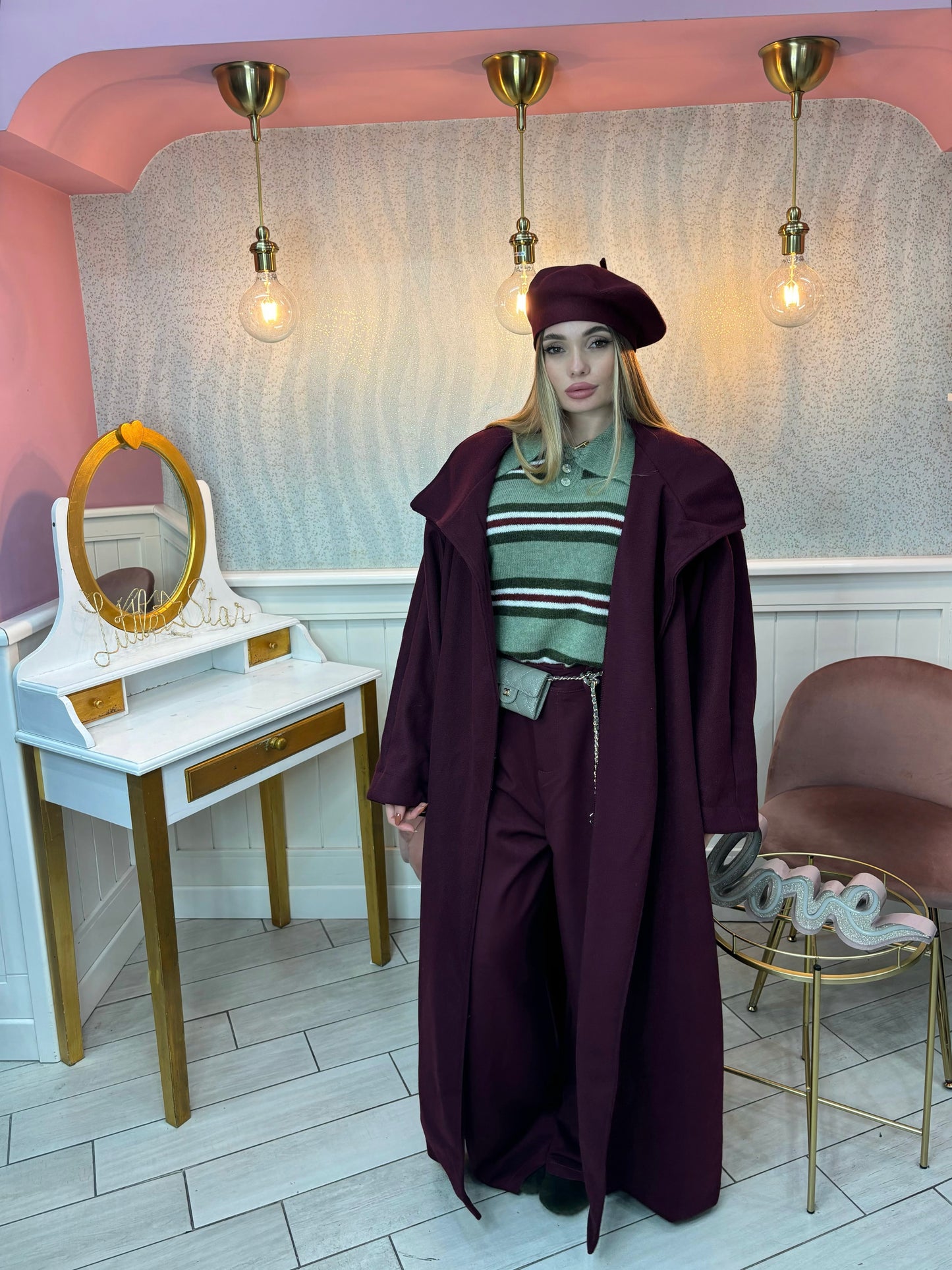 CAPPOTTO ALLIE BORDEAUX