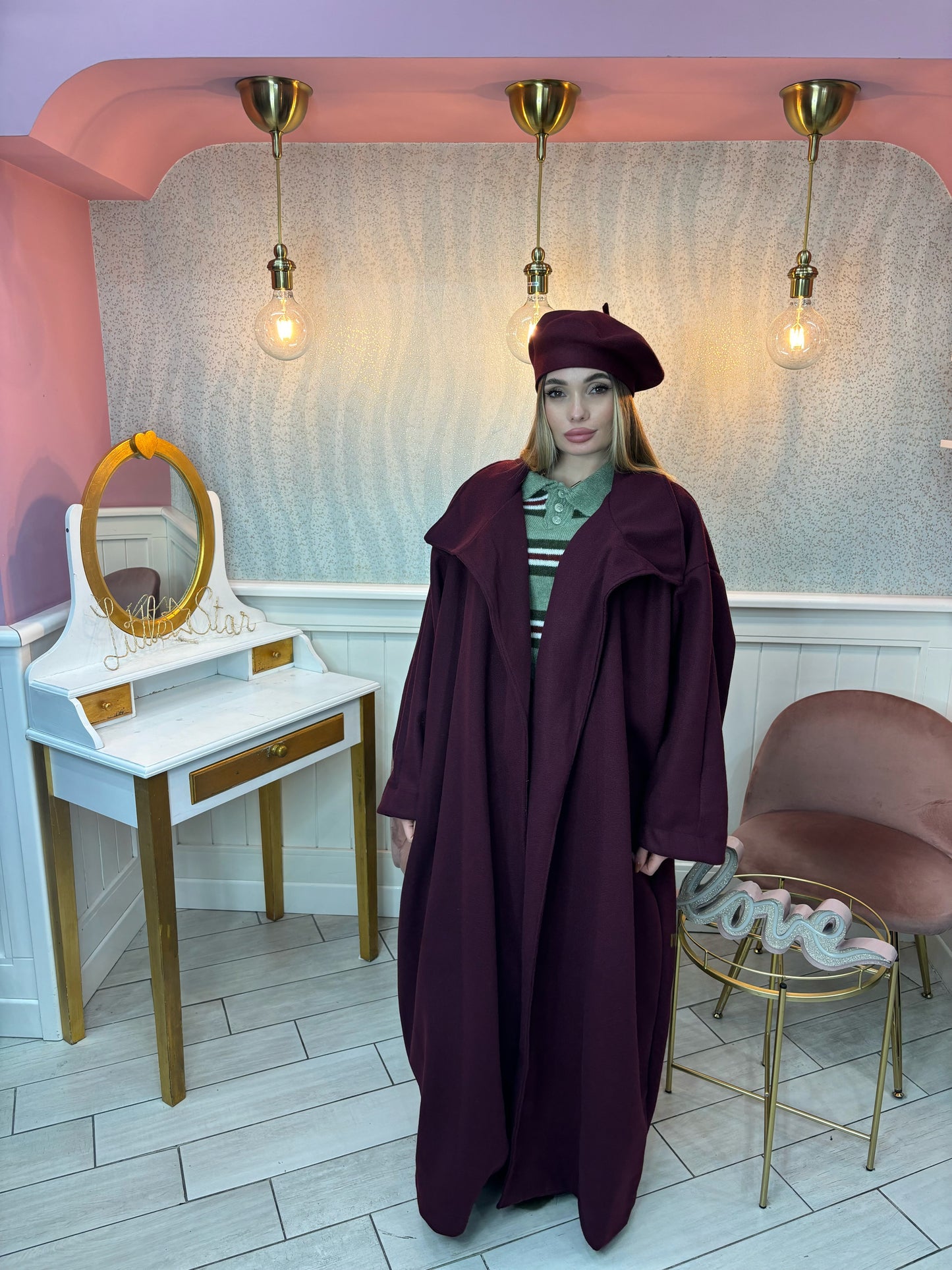 CAPPOTTO ALLIE BORDEAUX