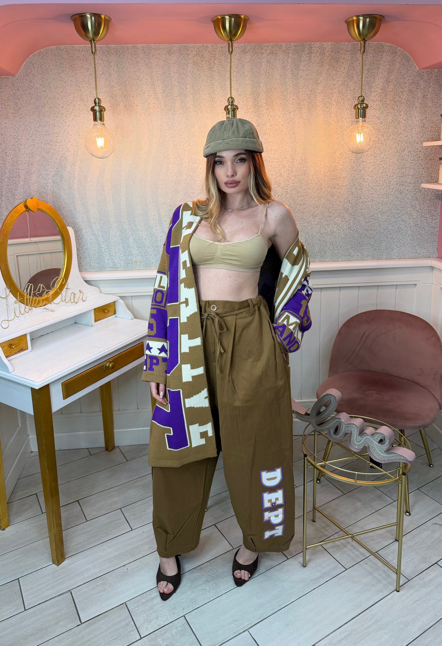 COORDSET MAXI CARDIGAN + PANTALONI CREATIVE DEPT