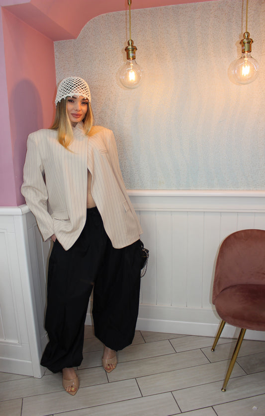 PANTALONE BLOSSOM NERO