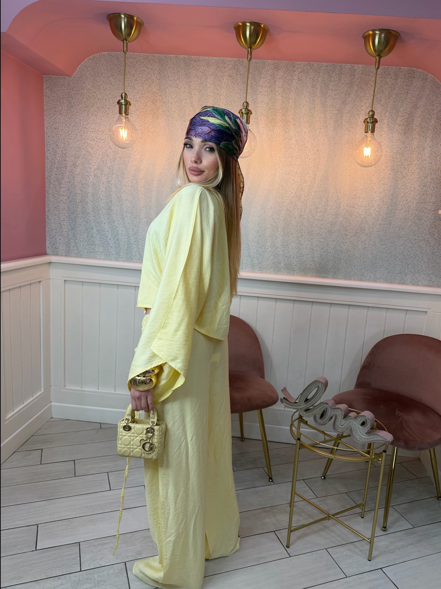 COORDINATO COACHELLA GIALLO