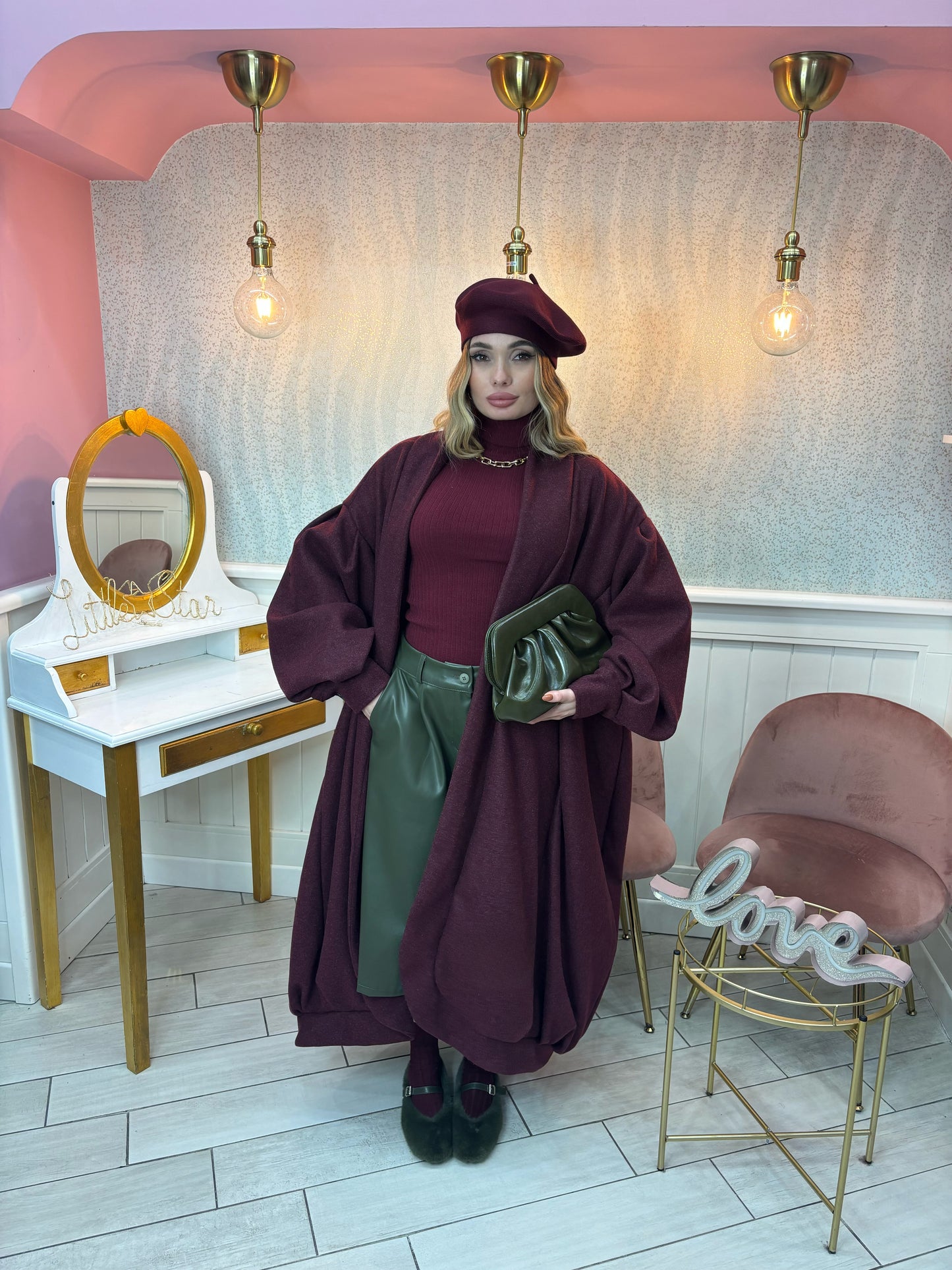 CAPPOTTO BIG MORE BORDEAUX