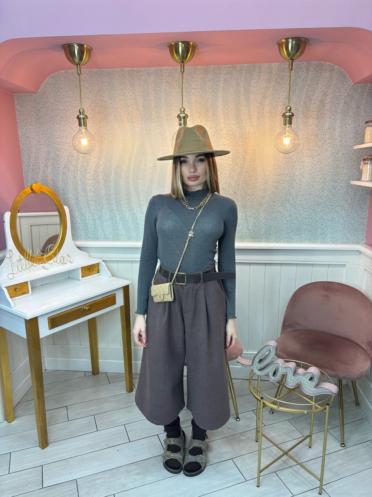 MAGLIA SEMITRASPARENTE GRIGIA