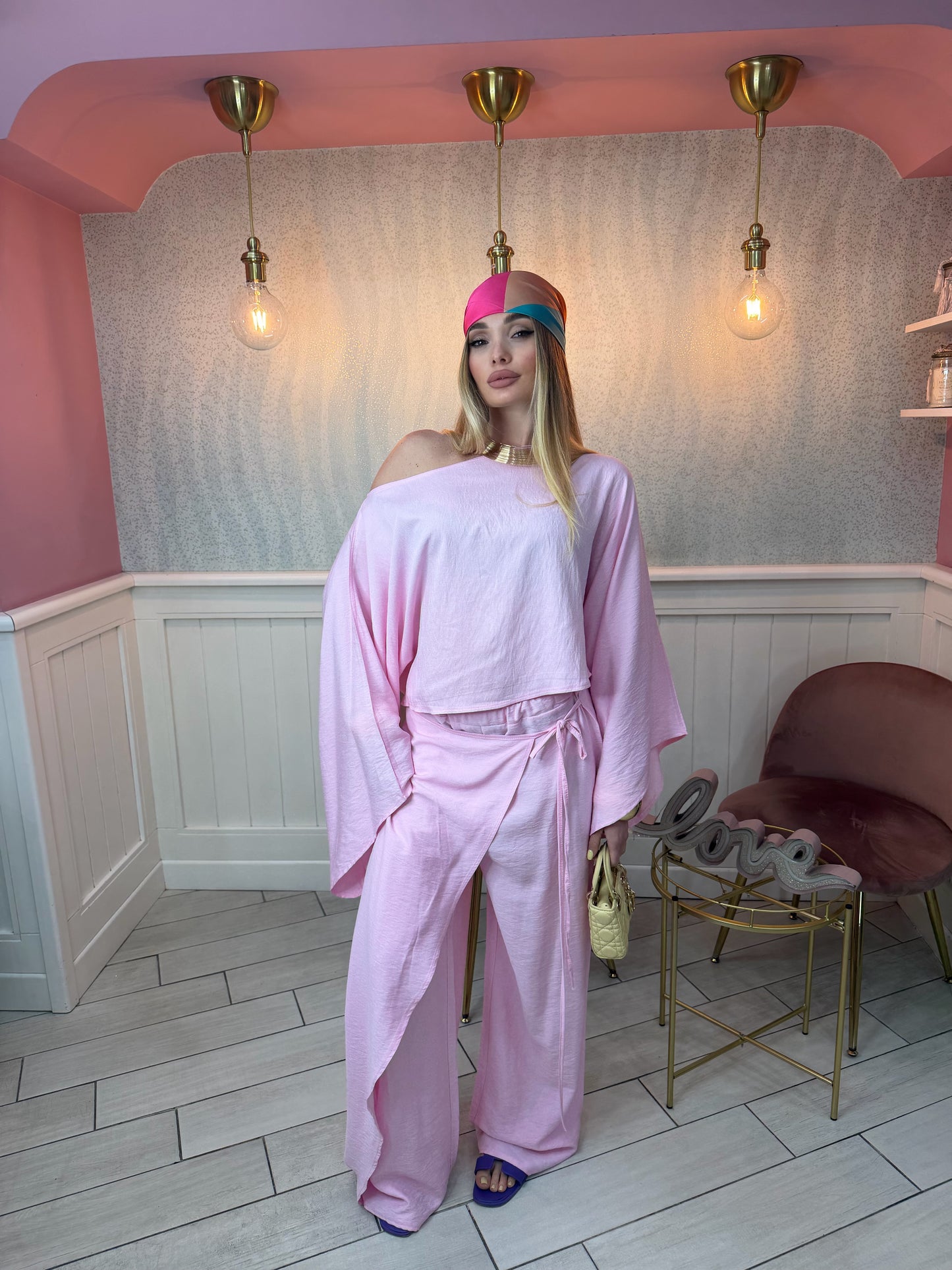 COORDINATO COACHELLA ROSA