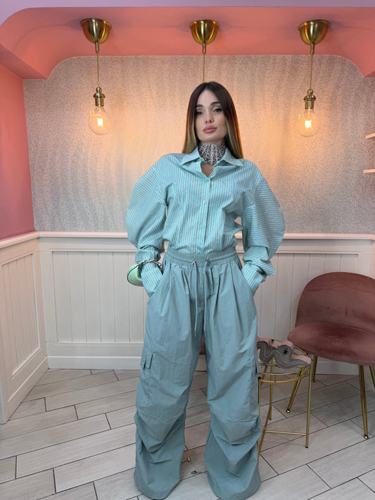 PANTALONE CARGO ACQUA