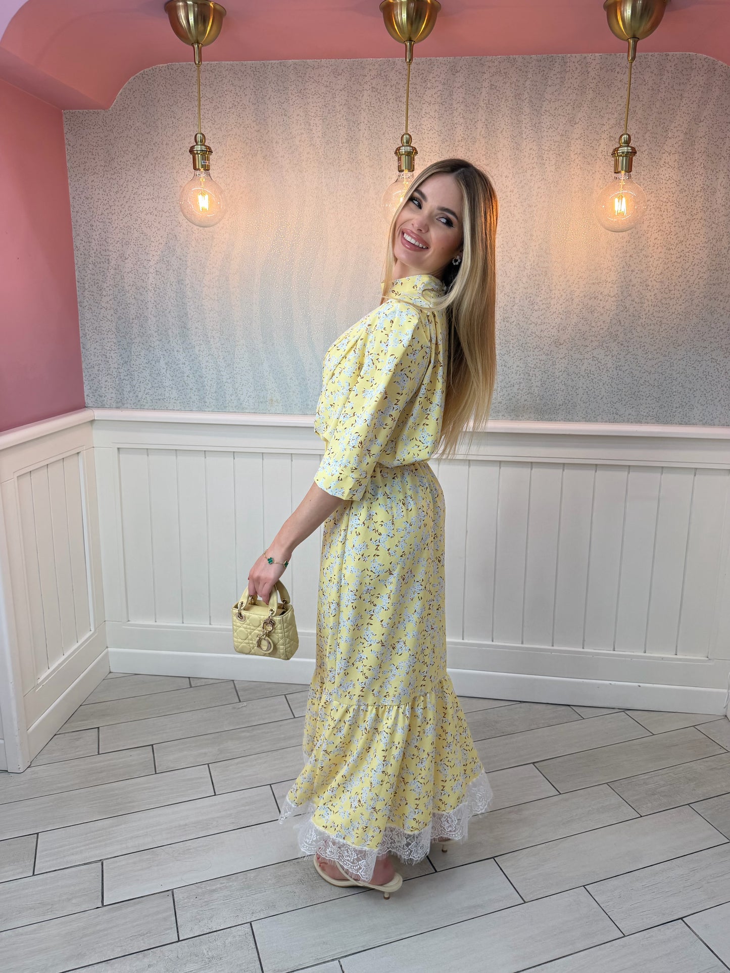 ABITO SELENA GIALLO
