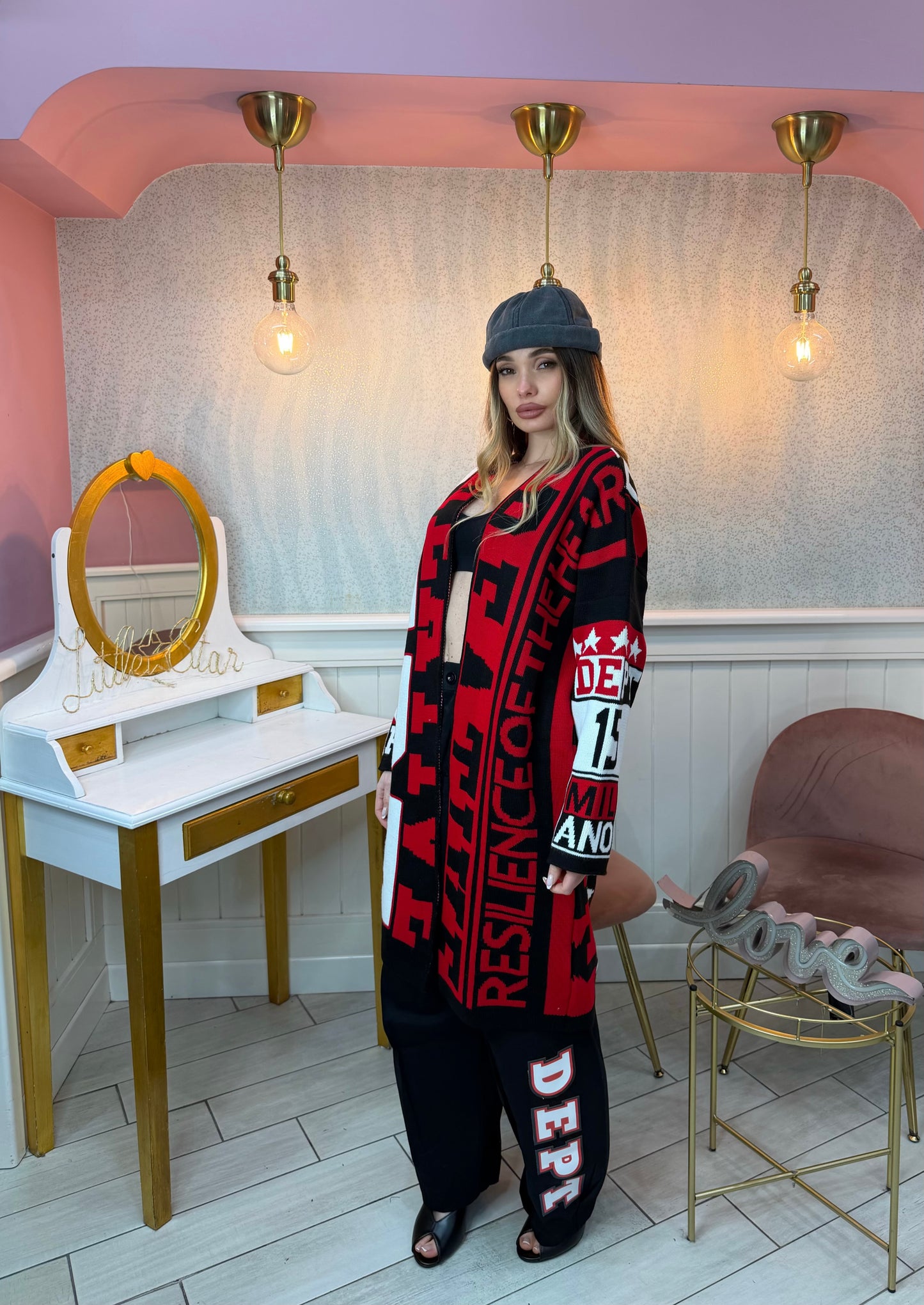 COORDSET MAXI CARDIGAN + PANTALONI CREATIVE DEPT