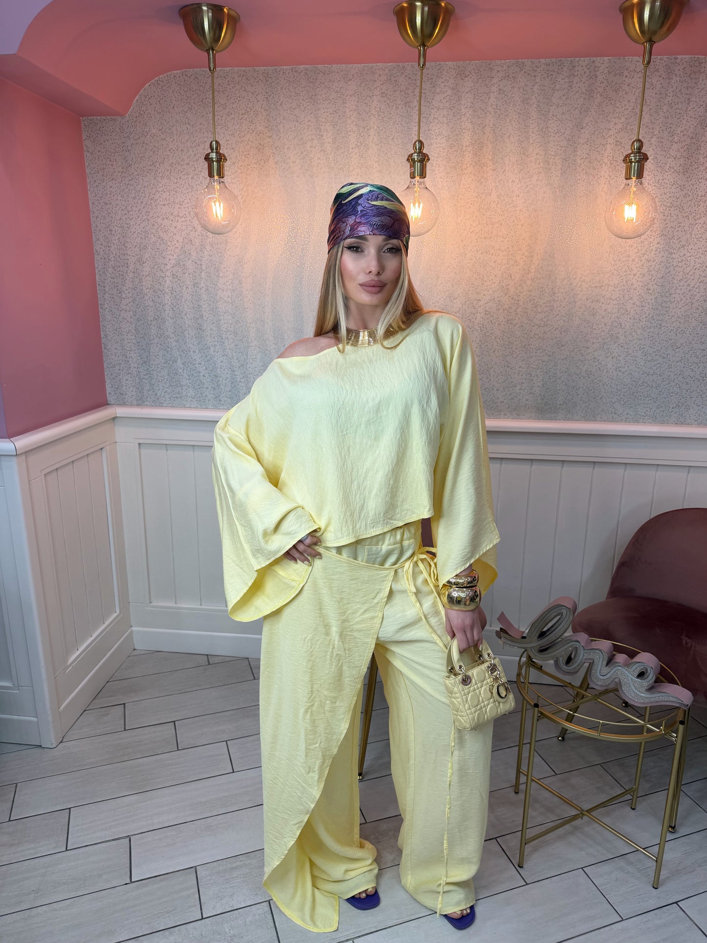 COORDINATO COACHELLA GIALLO