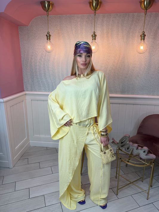 COORDINATO COACHELLA GIALLO