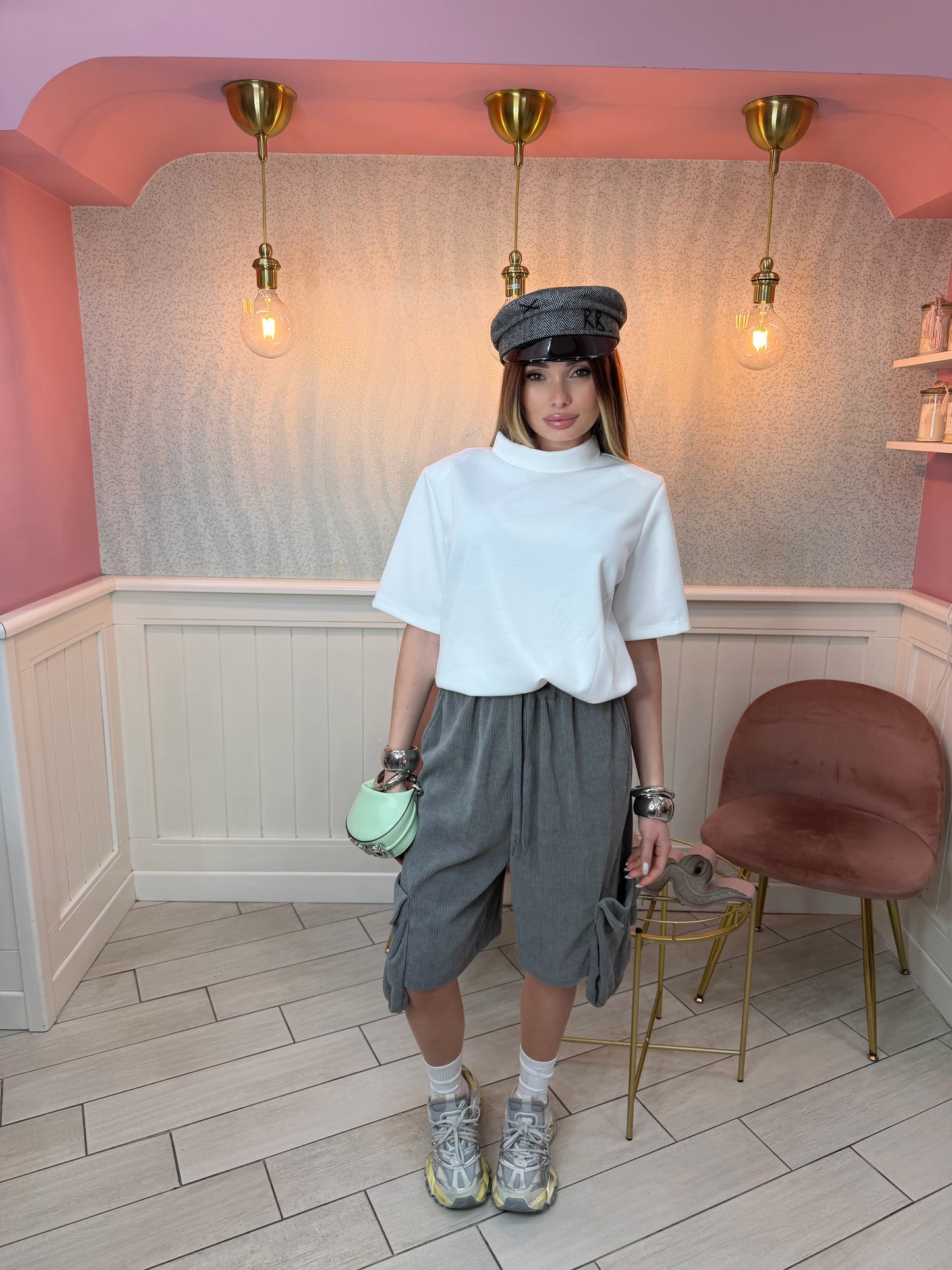 BERMUDA GRIGIO MULTITASCHE