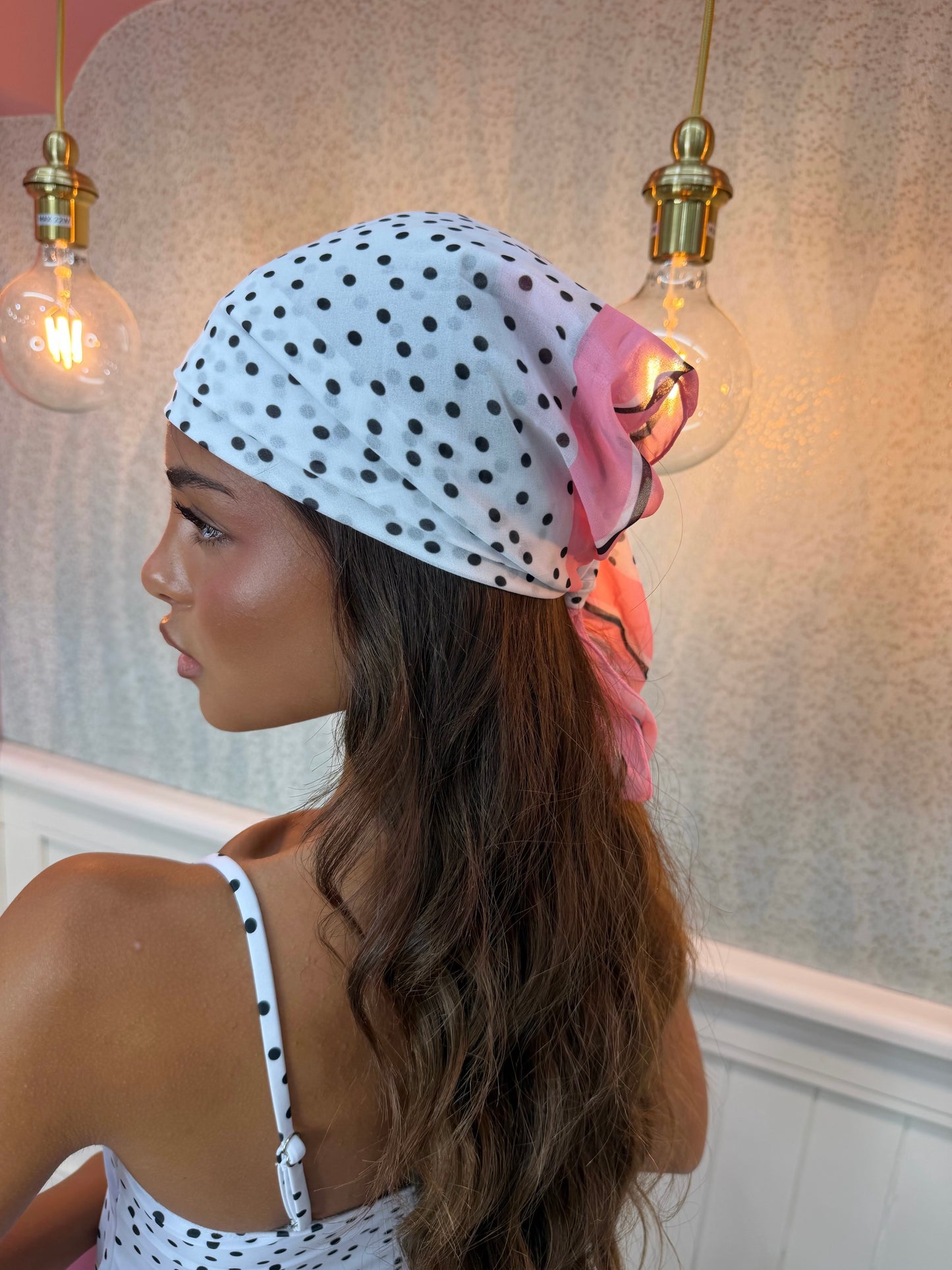 INTERO POIS BIANCO + FOULARD