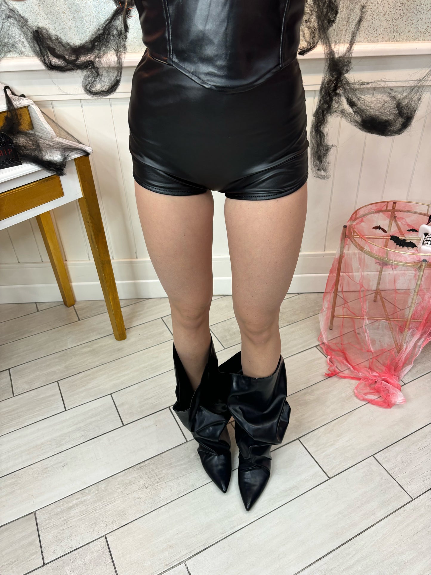 CUOLOTTE BLACK PELLE