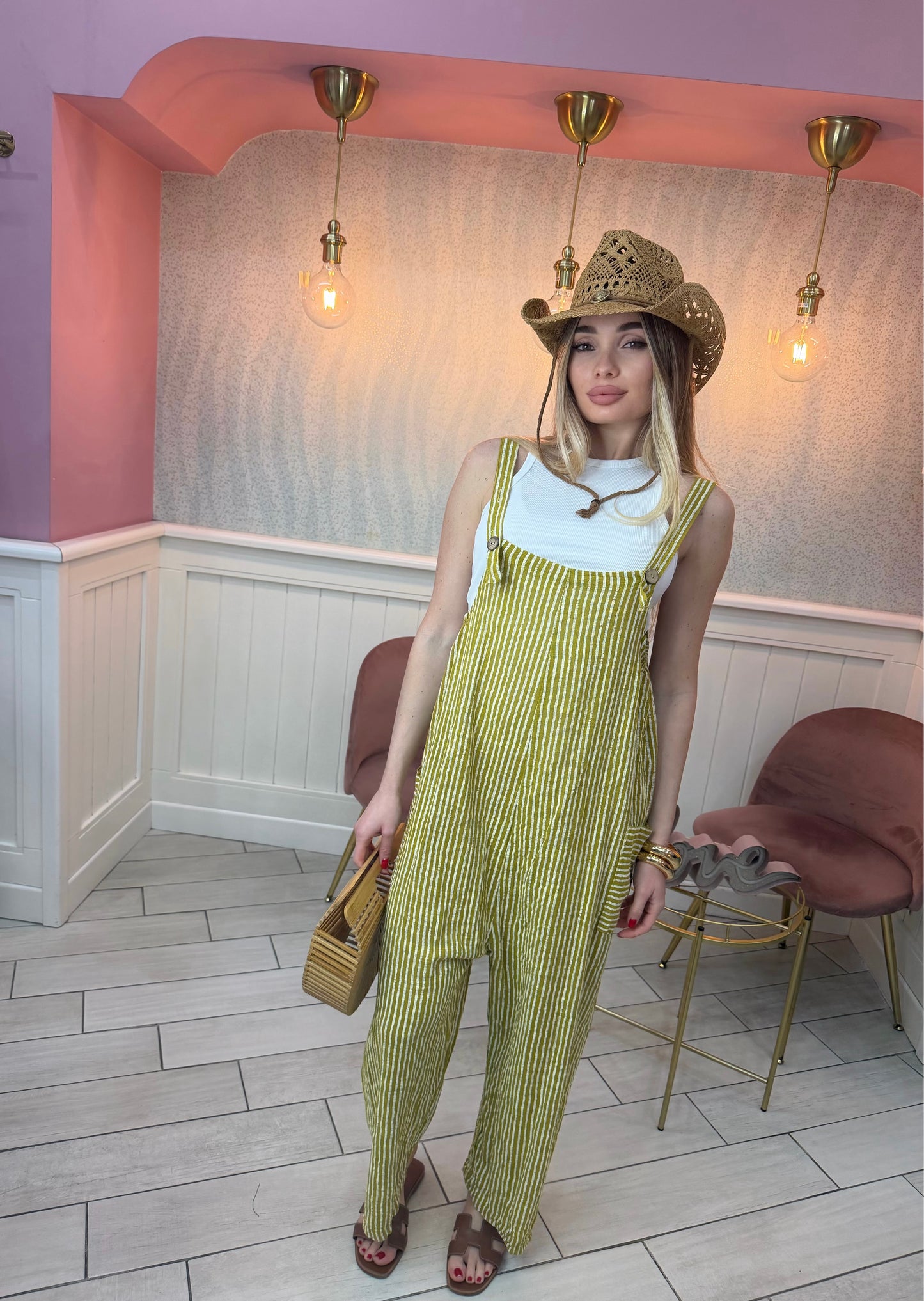 SALOPETTE CAPRI IN LINO 100%