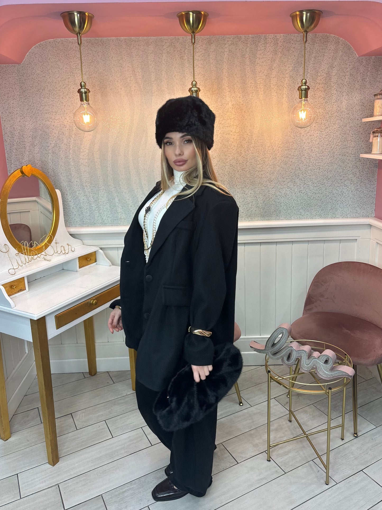 GIACCA CAPPOTTO NERA