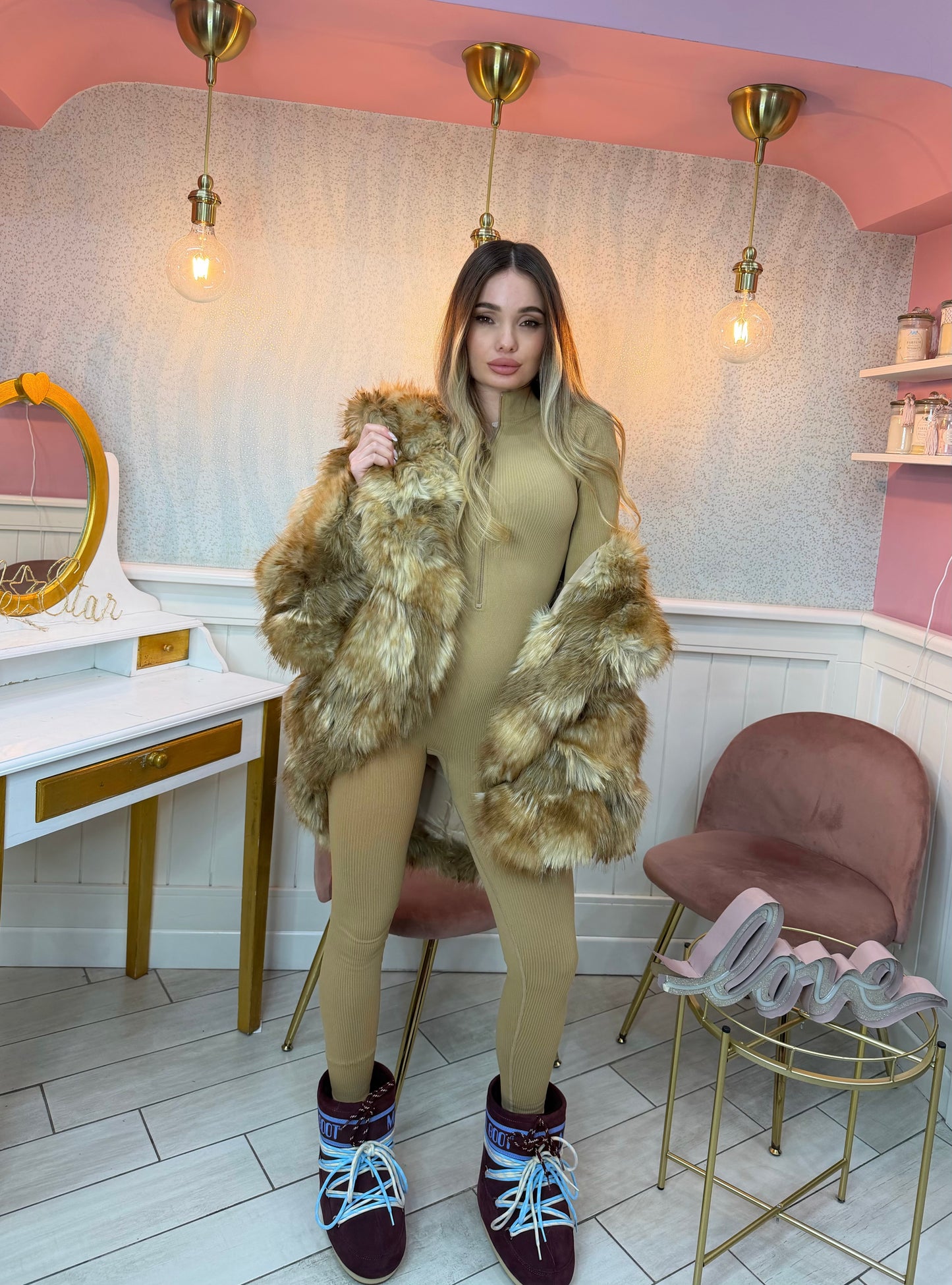 JAMPSUIT NEVE CAMMEL