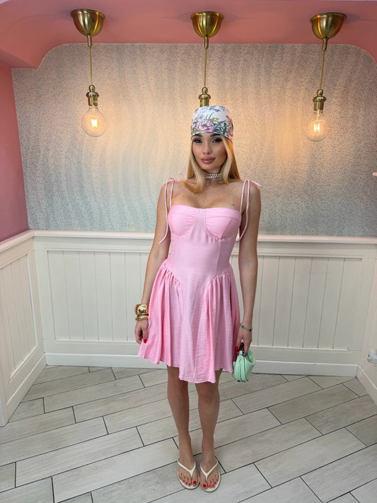 ABITO BAMBOLINA ROSA