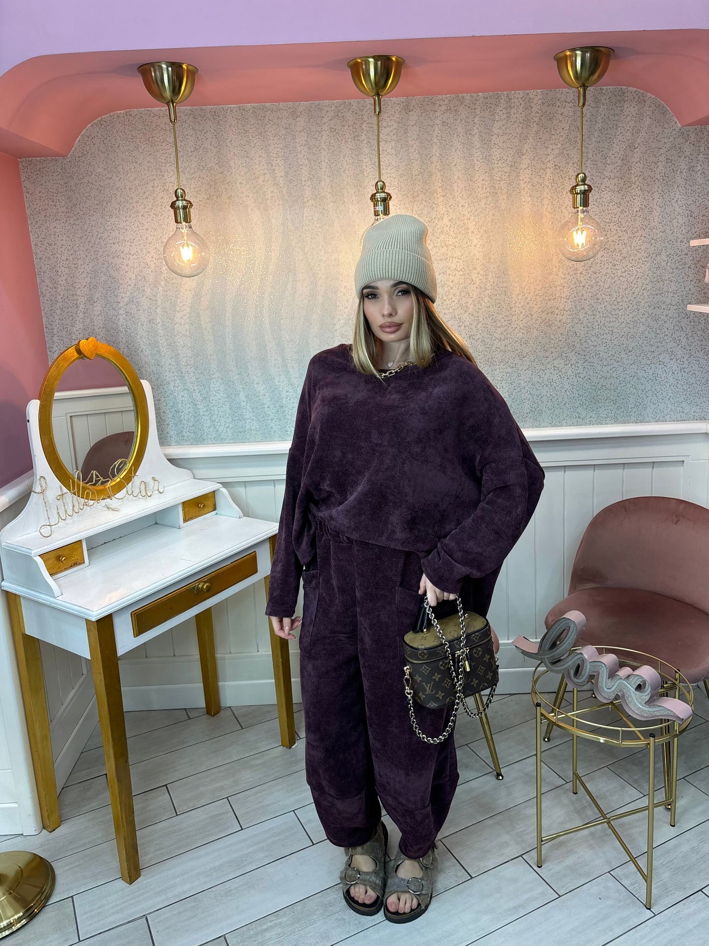 COORDINATO BALLON VINO