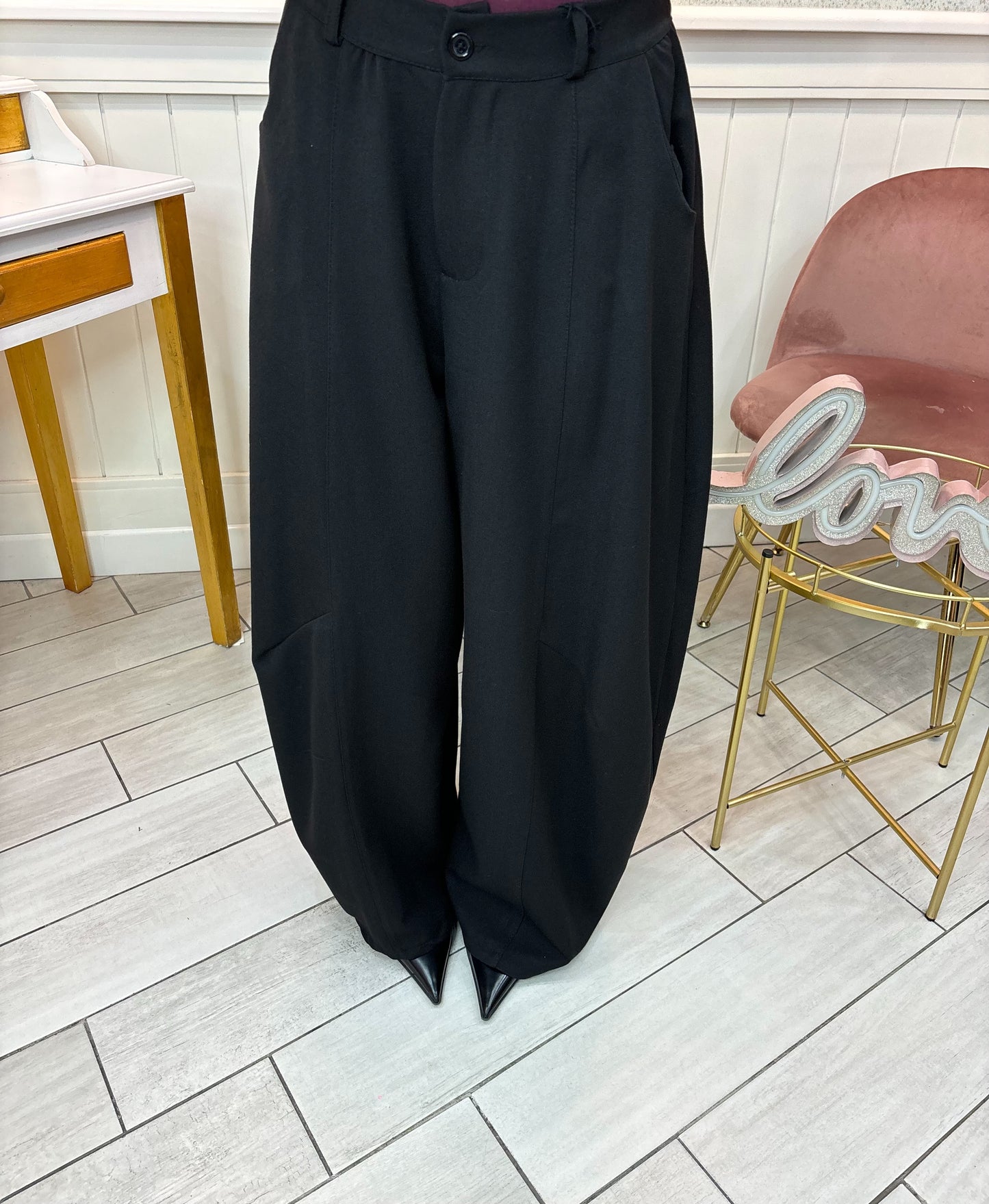 PANTALONE BALLON ÉLITE NERO