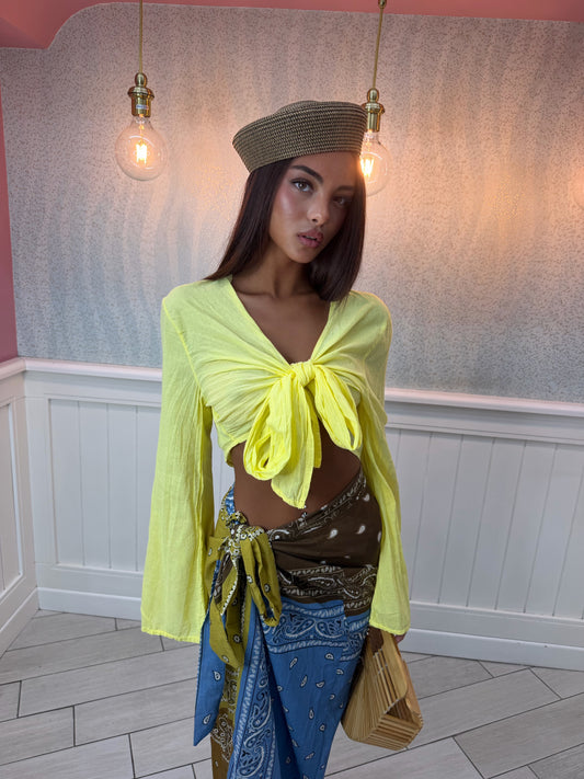 CAMICIA SUN GIALLO