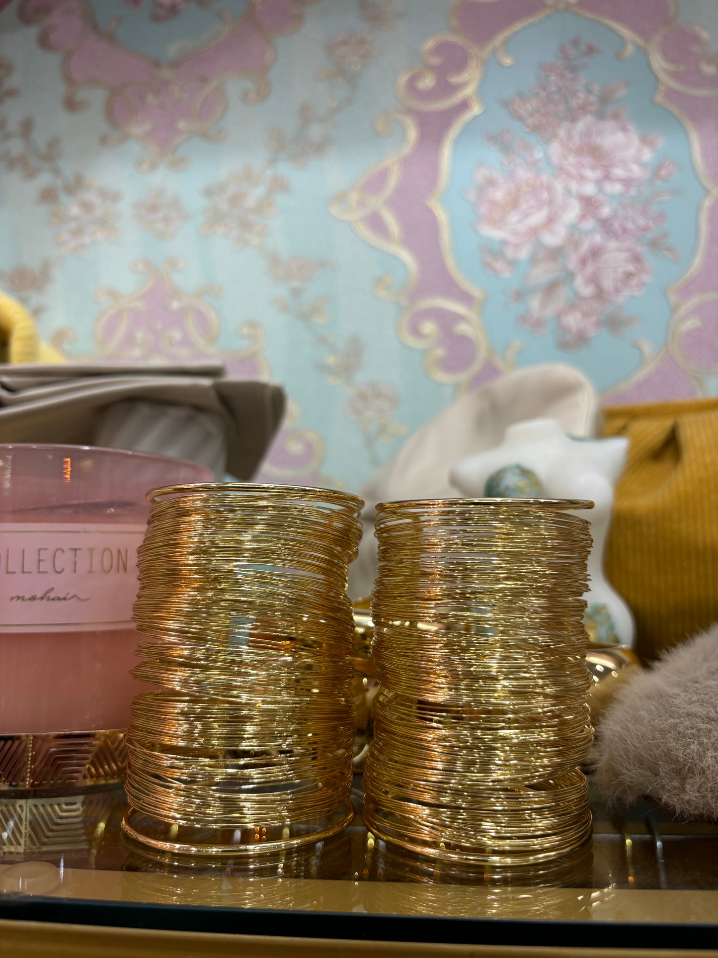 2 BRACCIALI FILI ORO