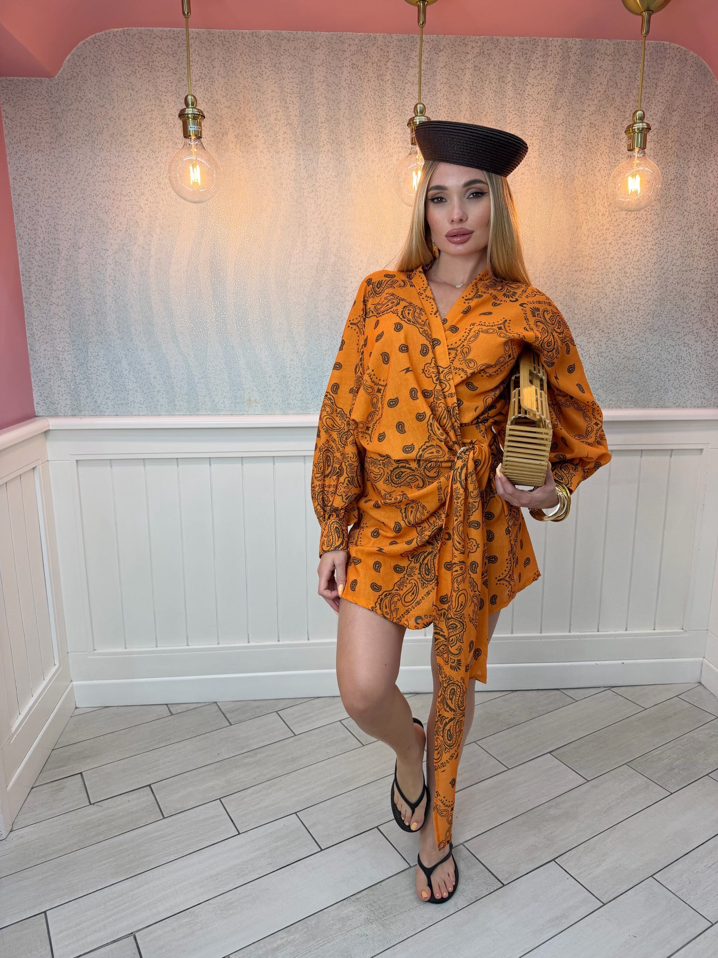 ABITO BANDANA ARANCIO