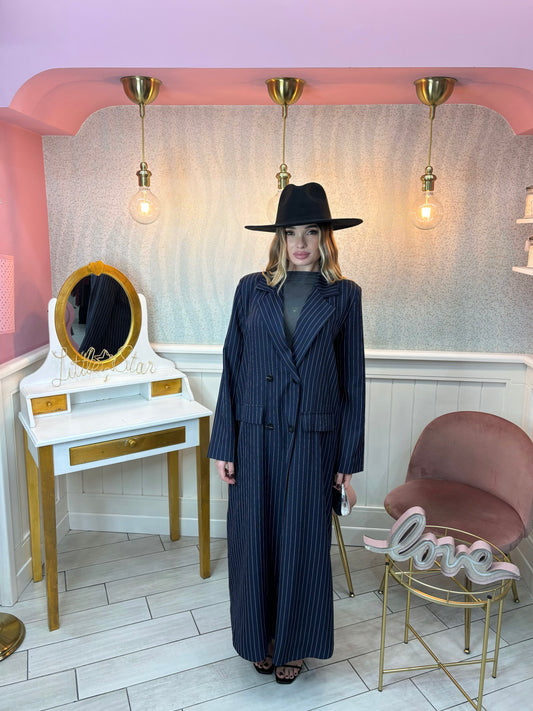 BLAZER LUNGO PARIS BLU