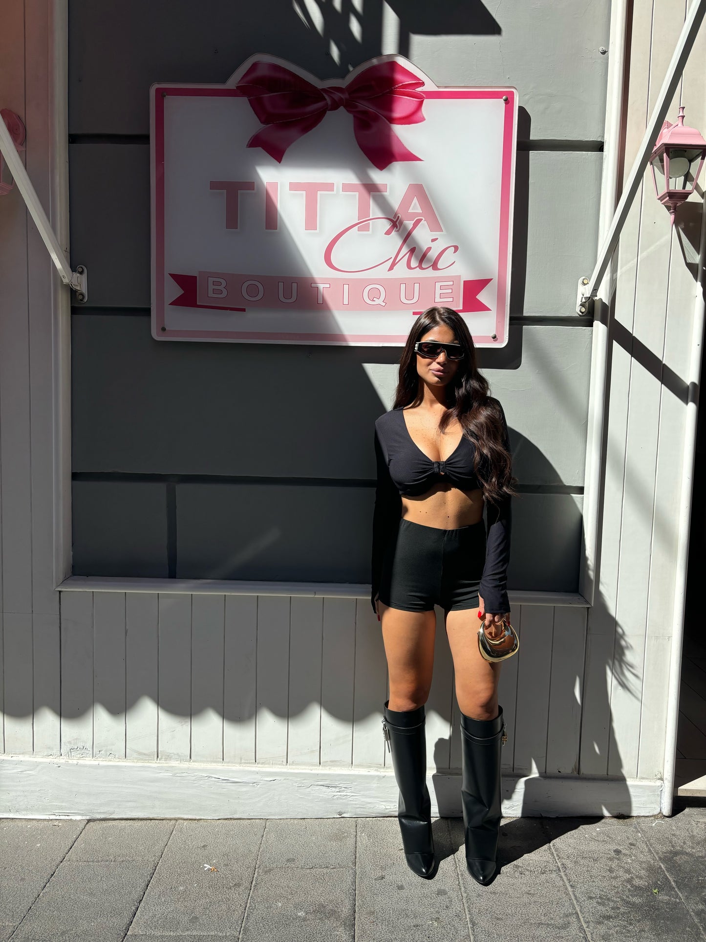 Coordinato culotte nero