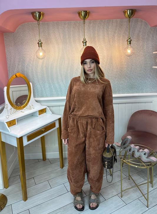 COORDINATO BALLON RUGGINE