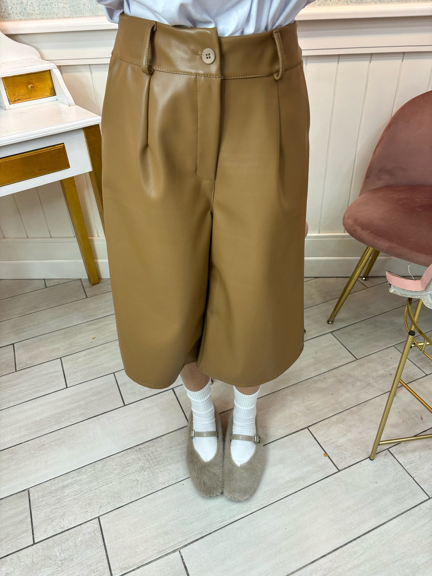 BARMUDA ECOPELLE CAMMEL