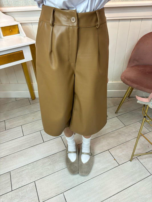 BARMUDA ECOPELLE CAMMEL